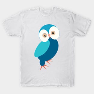 Funny owl with big eyes T-Shirt